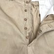 画像4: 50’s ARMY Cotton Khaki Chino (ボタンチノ) 実寸34 (4)