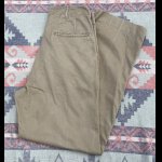 画像: 40’s ARMY M1945 Cotton Khaki Chino Trousers (両シームダブルステッチ)