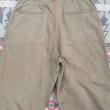 画像6: 40’s ARMY M1945 Cotton Khaki Chino Trousers (両シームダブルステッチ) (6)