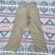 画像5: 40’s ARMY M1945 Cotton Khaki Chino Trousers (両シームダブルステッチ) (5)
