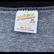 画像2:  80’s Sportswear Ringer T-Shirt (霜降りグレー) (2)