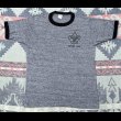 画像1:  80’s Sportswear Ringer T-Shirt (霜降りグレー) (1)