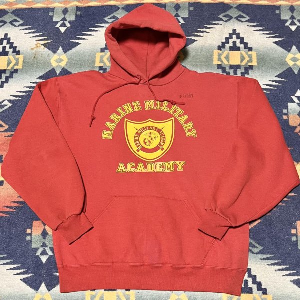 画像1: 80’s~ Russell Athletic "MMA" Sweat Hoodie(Large) (1)