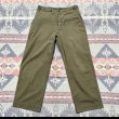 画像2: WW2 ARMY M-1943 Cotton "HBT" Field Trousers (2)