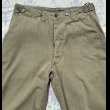 画像3: WW2 ARMY M-1943 Cotton "HBT" Field Trousers (3)
