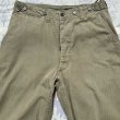 画像3: WW2 ARMY M-1943 Cotton "HBT" Field Trousers (3)