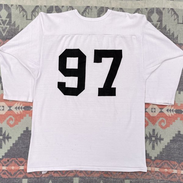 画像2: 金タグ Russell Athletic 両面プリント Football T Shirt (XL) (2)