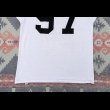 画像10: 金タグ Russell Athletic 両面プリント Football T Shirt (XL) (10)