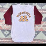 画像: 80’s Champion Water Print Baseball Tee