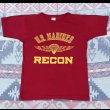 画像1:  80’s Champion US Marines Recon T Shirt (1)