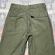 画像6: Circa Late 60’s ARMY OG-107 Sateen Utility Trousers ベイカーパンツ (6)