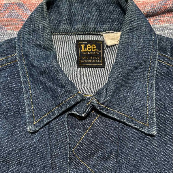 画像2: 70’s Lee Riders Lot 220 Denim Jacket Excellent! (2)