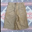 画像2: 50’s "Dead Stock" Cotton Khaki Chino Shorts (2)
