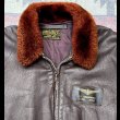 画像5: 1952’ USN "Monarch" G-1 Leather Flight Jacket (Mil-J-7823AER)中尉着用 (5)
