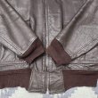 画像13: 1952’ USN "Monarch" G-1 Leather Flight Jacket (Mil-J-7823AER)中尉着用 (13)