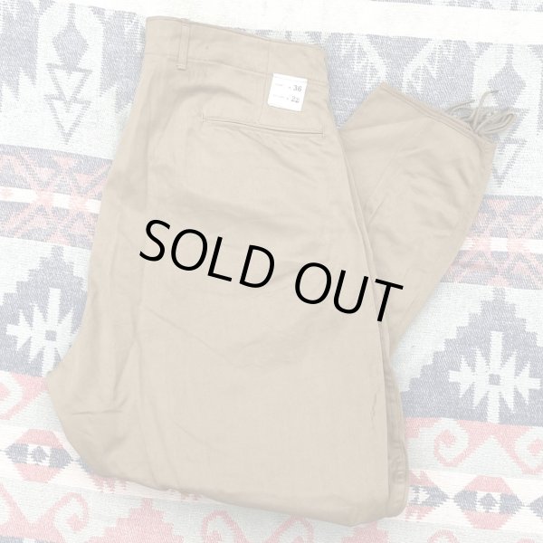 画像1: 1937’ Dead Stock ARMY Cotton Khaki Breeches (36x28) (1)