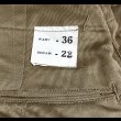 画像7: 1937’ Dead Stock ARMY Cotton Khaki Breeches (36x28) (7)
