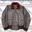 画像3: 1952’ USN "Monarch" G-1 Leather Flight Jacket (Mil-J-7823AER)中尉着用 (3)