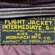 画像4: 1952’ USN "Monarch" G-1 Leather Flight Jacket (Mil-J-7823AER)中尉着用 (4)