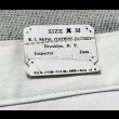 画像2: 30’s Dead Stock USN Lace Back White Cotton Sailor Pants(W32~33) (2)
