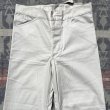画像4: 30’s Dead Stock USN Lace Back White Cotton Sailor Pants(W32~33) (4)
