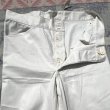 画像5: 30’s Dead Stock USN Lace Back White Cotton Sailor Pants(W32~33) (5)