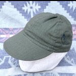 画像: WWII AAF A-3 HBT Mechanic Cap Dead Stock (Missing Tag)