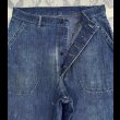 画像4: WW2 40’s US NAVY Denim Pants (ウエスト33) (4)