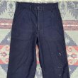 画像3: 70’s US NAVY Utility Trousers "Dark Blue" (3)