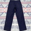 画像6: 70’s US NAVY Utility Trousers "Dark Blue" (6)