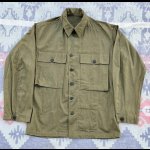 画像: 40’s Dead Stock US ARMY M-43 HBT Jacket (Split Back 背割れ)