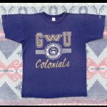 画像: 80’s Champion USA George Washington Univ.  Print T-Shirt(L)