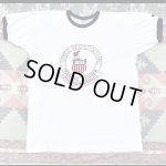 画像: 70’s~ Champion "U.S. Olympic Training Center"染み込みプリントRinger Tee