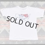 画像: 70’s Champion 染み込みプリント T-Shirt (XL)