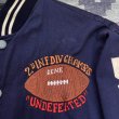 画像5: 60’s~ US ARMY 2nd Infantry Division Cotton Varsity Jacket (5)