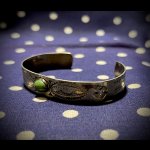画像: 〜40’s Vintage Navajo Whirling Log Silver Bracelet