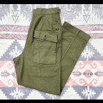 画像: 50’s~ US Armed Force Women’s OG107 Cotton Sateen Utility Trousers