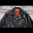 画像2:  ﻿ 50’s~WIND WARD (MONTGOMERY WARD) Motorcycle Leather Jacket (2)