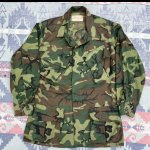 画像:  60’s Poplin "Non-Rip" ERDL Fatigue Jacket (Small-Regular)