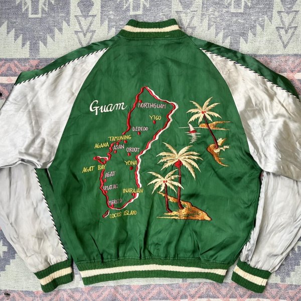 画像1: 1950’s GUAM Souvenir Jacket  (1)