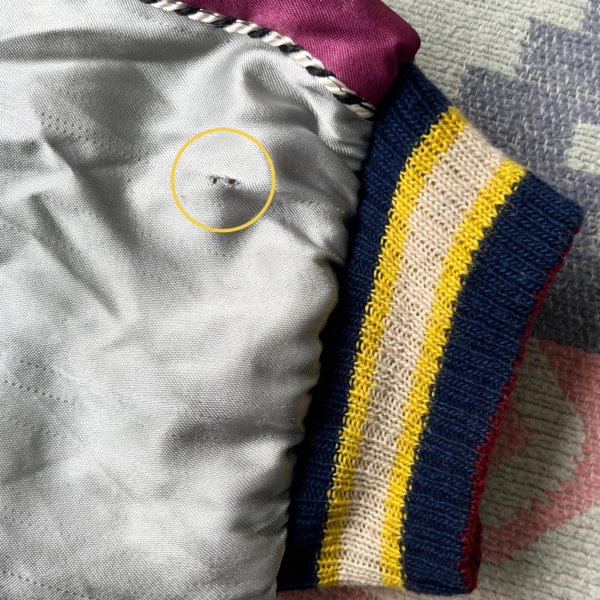 画像28:  1950’s Japan Souvenir Jacket (XL)相当サイズ (28)