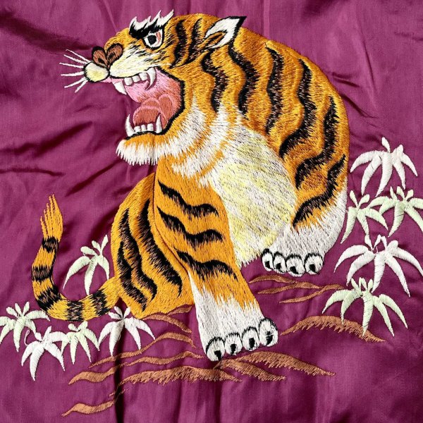 画像7:  1950’s Japan Souvenir Jacket (XL)相当サイズ (7)