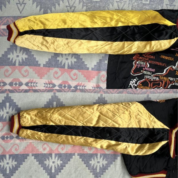 画像23:  1950’s Japan Souvenir Jacket (XL)相当サイズ (23)