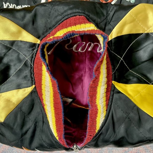 画像17:  1950’s Japan Souvenir Jacket (XL)相当サイズ (17)