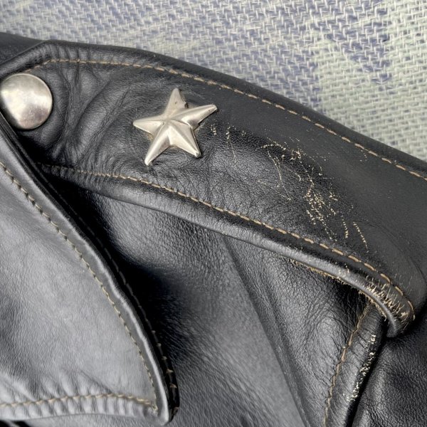画像9: 1970’s 初期 Schott Perfecto "One Star" Motorcycle Jacket. Excellent Condition (9)