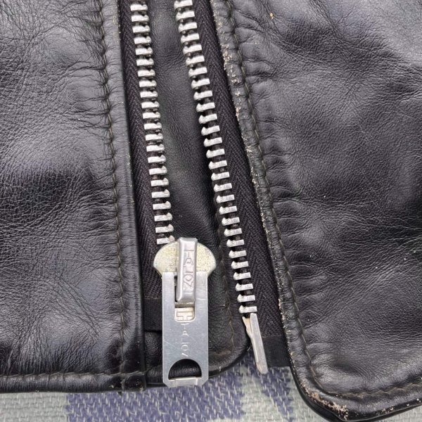 画像21: 1970’s 初期 Schott Perfecto "One Star" Motorcycle Jacket. Excellent Condition (21)