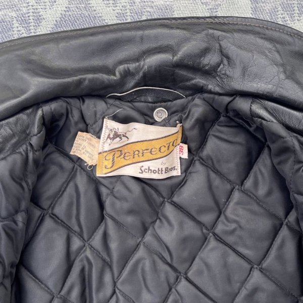 画像7: 1970’s 初期 Schott Perfecto "One Star" Motorcycle Jacket. Excellent Condition (7)