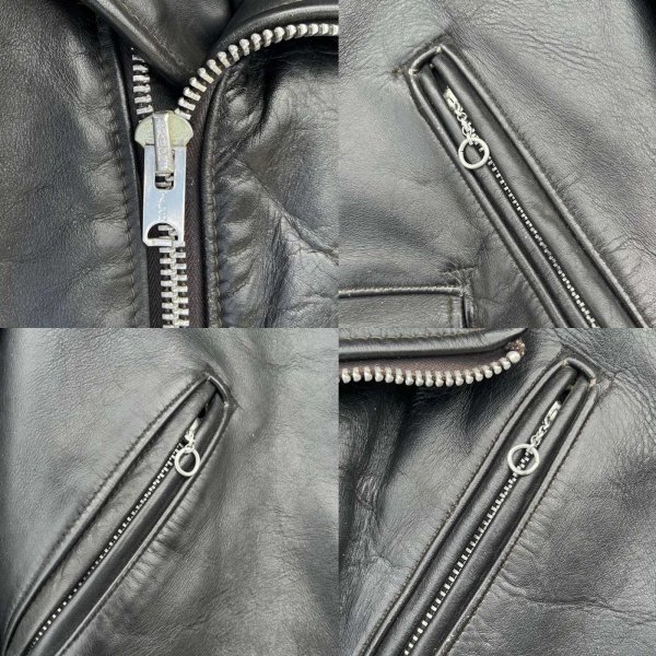 画像25: 1970’s 初期 Schott Perfecto "One Star" Motorcycle Jacket. Excellent Condition (25)