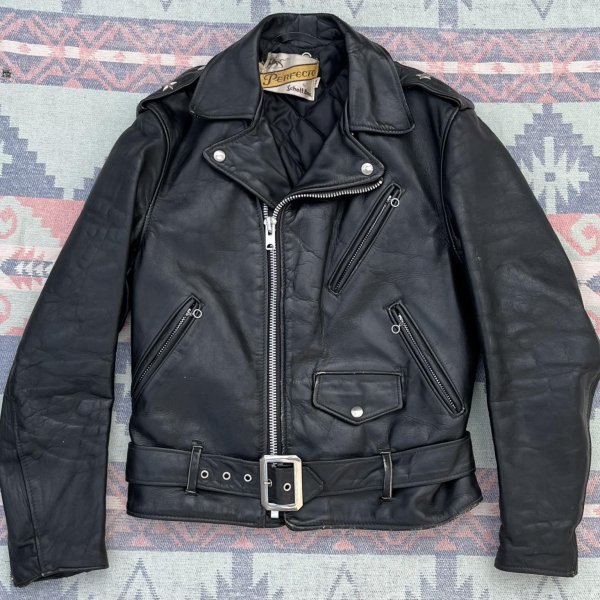 画像1: 1970’s 初期 Schott Perfecto "One Star" Motorcycle Jacket. Excellent Condition (1)
