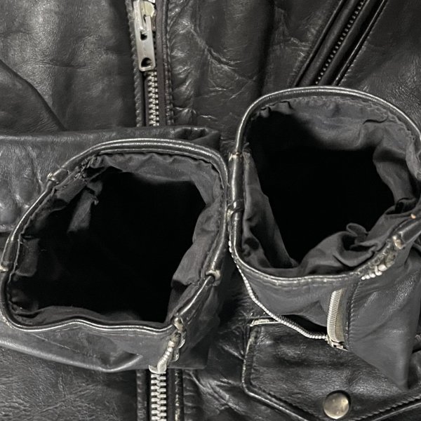 画像17: 1970’s 初期 Schott Perfecto "One Star" Motorcycle Jacket. Excellent Condition (17)